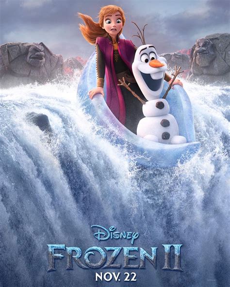 Frozen 2 Character Poster Anna And Olaf Frozen Photo 43059939