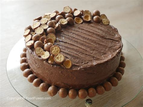 Maybe you would like to learn more about one of these? Chocolate Malt Cake - Food Fusion