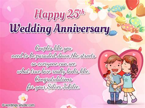Happy Silver Anniversary To You Wishes Greetings Pictures Wish Guy