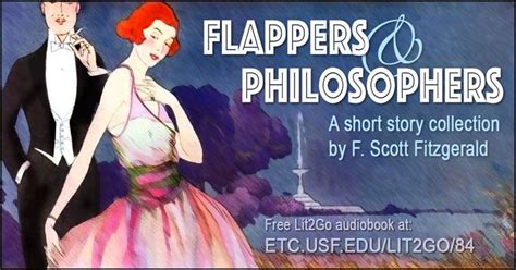 Flappers And Philosophers By F Scott Fitzgerald Writing Short Stories Scott Fitzgerald