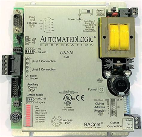 Alc Automated Logic Corporation Uni16 U Line Unitary Controller Router