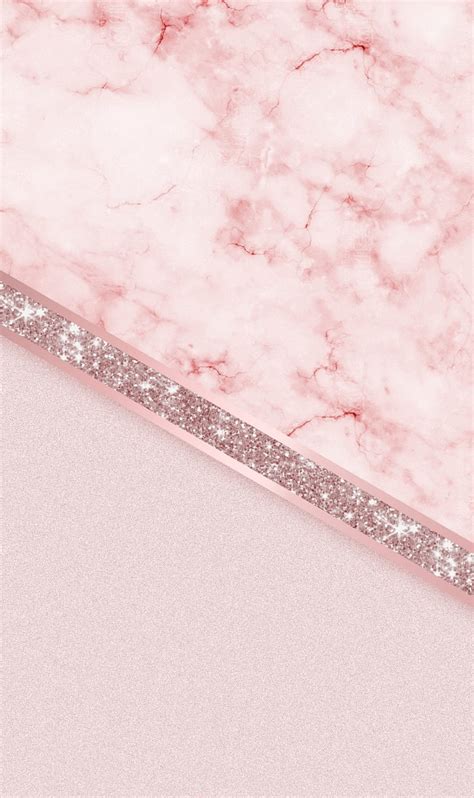 Pink Glitter Marble Hd Phone Wallpaper Peakpx