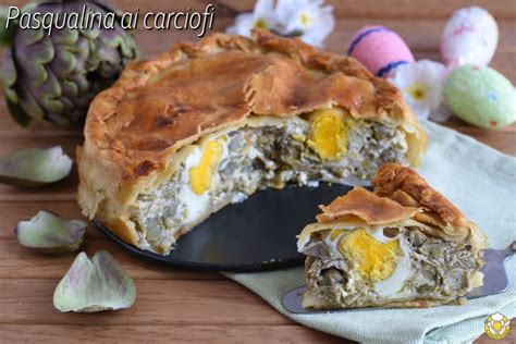 Torta Pasqualina Ai Carciofi Ricetta Ligure Torta Rustica Di Pasqua E