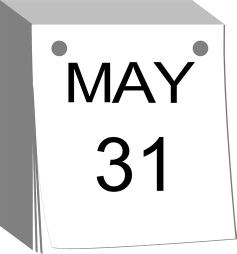 Calendar Tear Away Date Free Vector Graphic On Pixabay