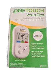 Lifescan Onetouch Verio Flex Glucose Monitoring System Exp Ebay