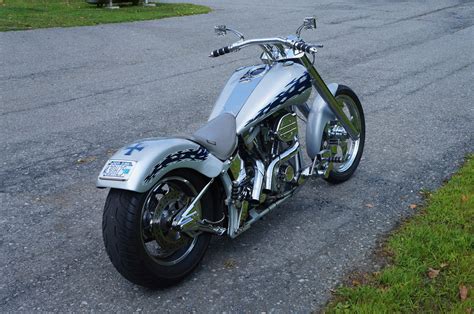 A nice improvement over the custom flying v twin and the 154 held ok. Silver & Blue, Custom V-Twin Softail, Legend Air ...