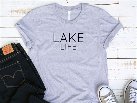 Lake Life Tshirt, Lake Shirt, Tshirt, Womens Shirt, Graphic Tshirt, Tshirt Women, Tee, Graphic 