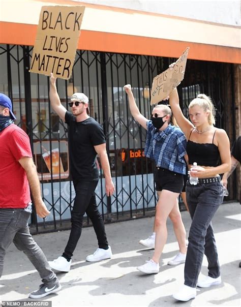 Logan Paul And Girlfriend Josie Canseco Support Black Lives Matter As