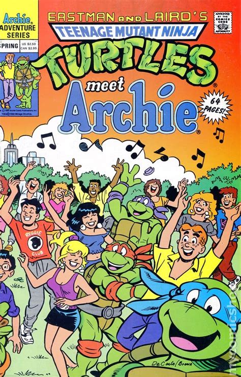 Teenage Mutant Ninja Turtles Meet Archie 1991 Comic Books