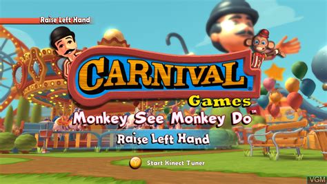 Carnival Games Monkey See Monkey Do For Microsoft Xbox 360 The