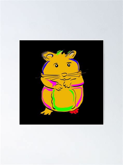 Facetime Hamster Meme Poster For Sale By Said1998 Redbubble