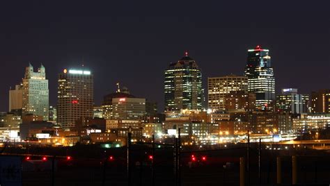 Kansas City Skyline Wallpaper Wallpapersafari