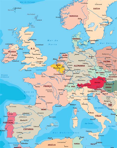 Mapa Da Europa The Image Kid Has It