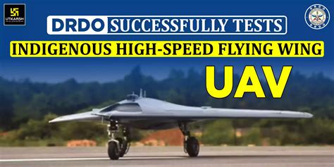 High Speed Flying Wing Uav Successfully Tested By Drdo