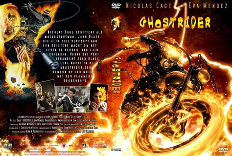 Ghost Rider Dvd Cover Movie Dvd Custom Covers Ghost Rider Dvd Cover
