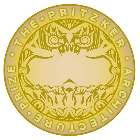 商用フリー無料イラスト_プリツカー賞_メダル_The Pritzker Architecture Prize_002 | 商用OK!フリー素材 ...
