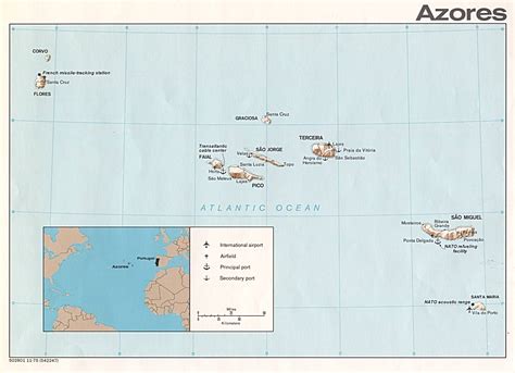 Azores Islands Map Azores • Mappery