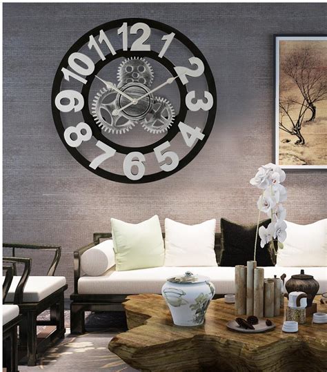 Retro Industrial Style Household Bar Wall Decoration Clock Creative