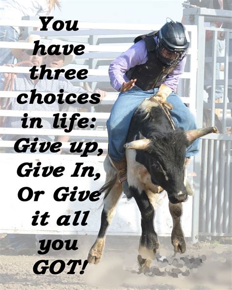 Be sure to bookmark and share your favorites! #RodeoQuotes #WranglerNFR #NFR | Bull riding quotes, Cowboy quotes, Rodeo quotes