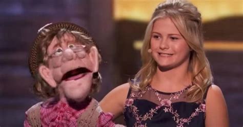Simon Kisses Darci Lynnes Puppet Edna After She Serenades Him On ‘the