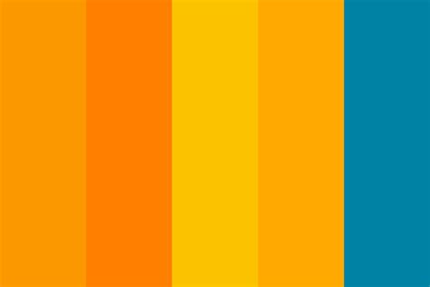 Orange Ii Color Palette