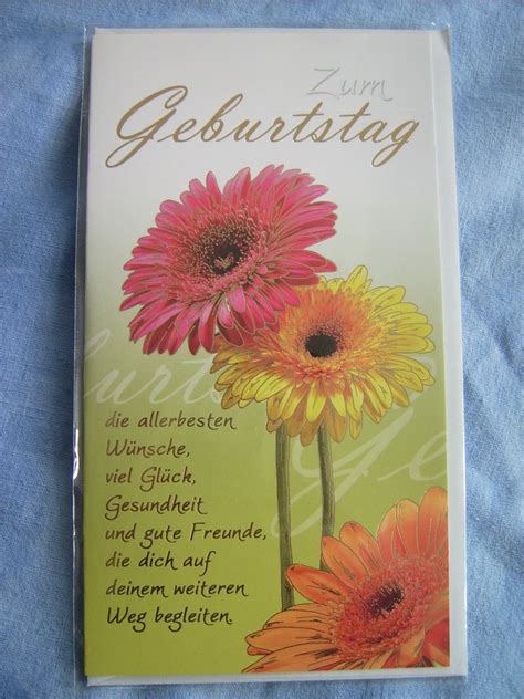 Feste And Besondere Anlässe Glückwunschkarte Zum Geburtstag Haus And Garten