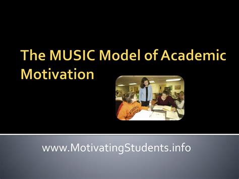 Ppt The Music Model Of Academic Motivation Powerpoint Presentation