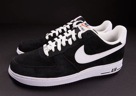 Nike Air Force 1 Low Black Suede White