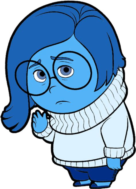 Sadness Inside Out Characters Png Big Search To Happy
