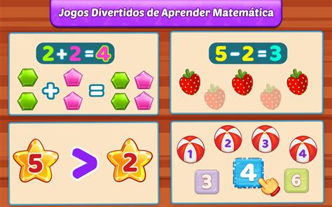 Jogos de Matemática Adição e subtração contagem Amazon com br