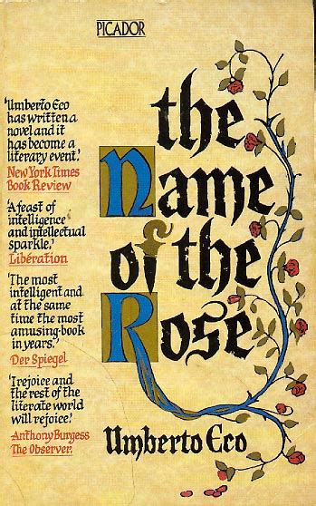 The Name Of The Rose By Umberto Eco