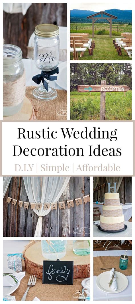 Rustic Wedding Ideas That Are Diy And Affordable The