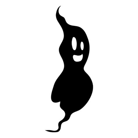 Black Ghost Silhouette 12 Transparent Png And Svg Vector File