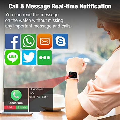 Amokeoo Smart Watchfitness Watch Activity Tracker With Heart Rate