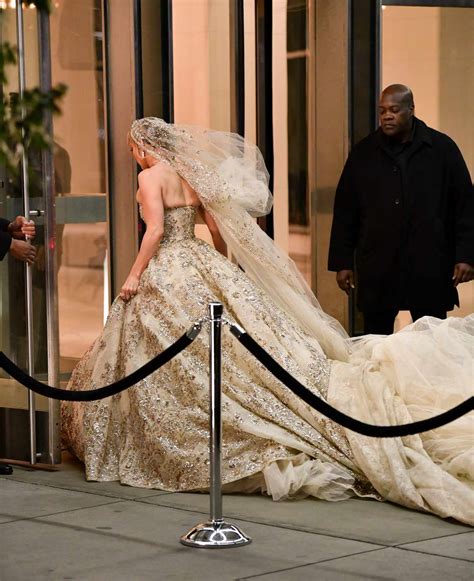 Jennifer Lopezs Wedding Dress From Marry Me Movie Instyle