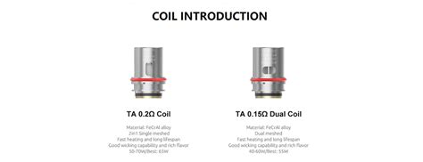 Smok T Air Replacement Coils Ta Series Legion Of Vapers