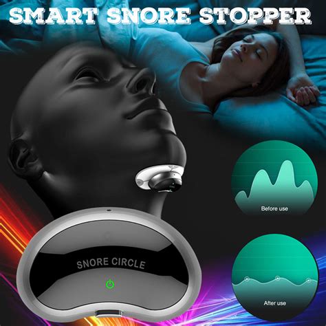 Smart Snore Stopper Sleeping Aid Biosensor Sleep Monitor Device Sleep
