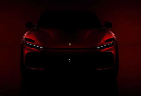 Aquí Tienes La Primera Imagen Del Ferrari Purosangue El Primer Suv De