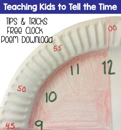 Teaching Telling Time ⋆ The Blue Brain Teacher by Selma Dawani