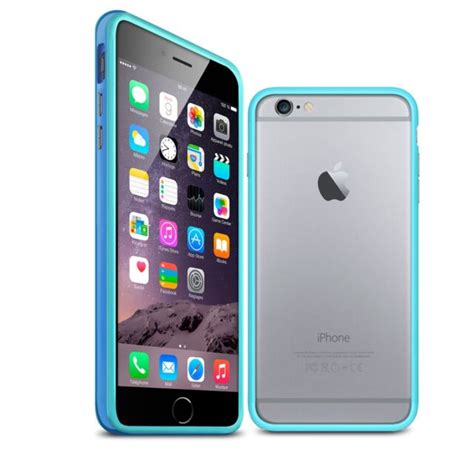 Case Bumper For Iphone 6 Plus 55 Uni Blue Protection Ultra Clear Hd