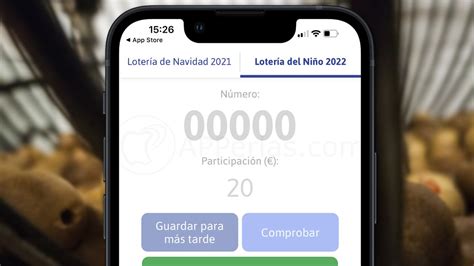 Cómo Comprobar Números Y Décimos De La Lotería Del Niño 2022 [app]