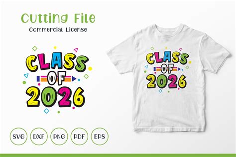 Class Of 2026 Svg Graphic By Craftlabsvg · Creative Fabrica