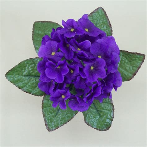 African Violet Purple | Artificial Flowers