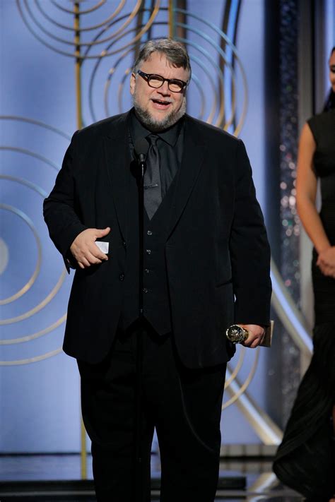 guillermo del toro wins best director at golden globes after natalie portman calls out all male