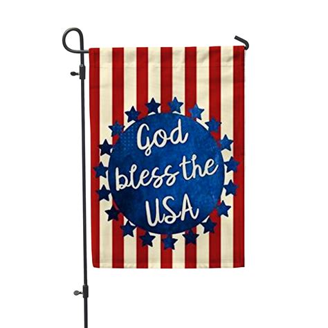 God Bless America Garden Flag 12 X 18 Second East Llc
