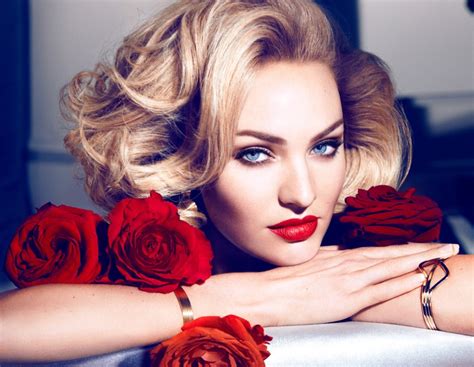 candice swanepoel max factor 2016 makeup campaign