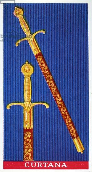Image Of Curtana The Sword Of Mercy From The Crown Jewels Of