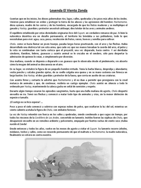 Maybe you would like to learn more about one of these? Leyenda El Viento Zonda FALTA IMPRIMIR.docx | Naturaleza