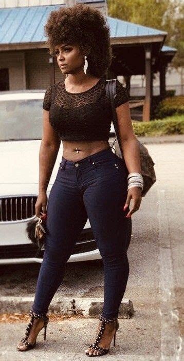 Pin By Black Blacker On I Love Black Women Curvy Jeans Jeans With