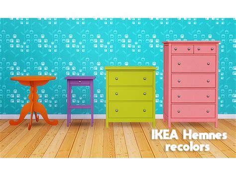 Ts4 Ikea Hemnes Recolors By Lina Cherie The Sims 4 Download